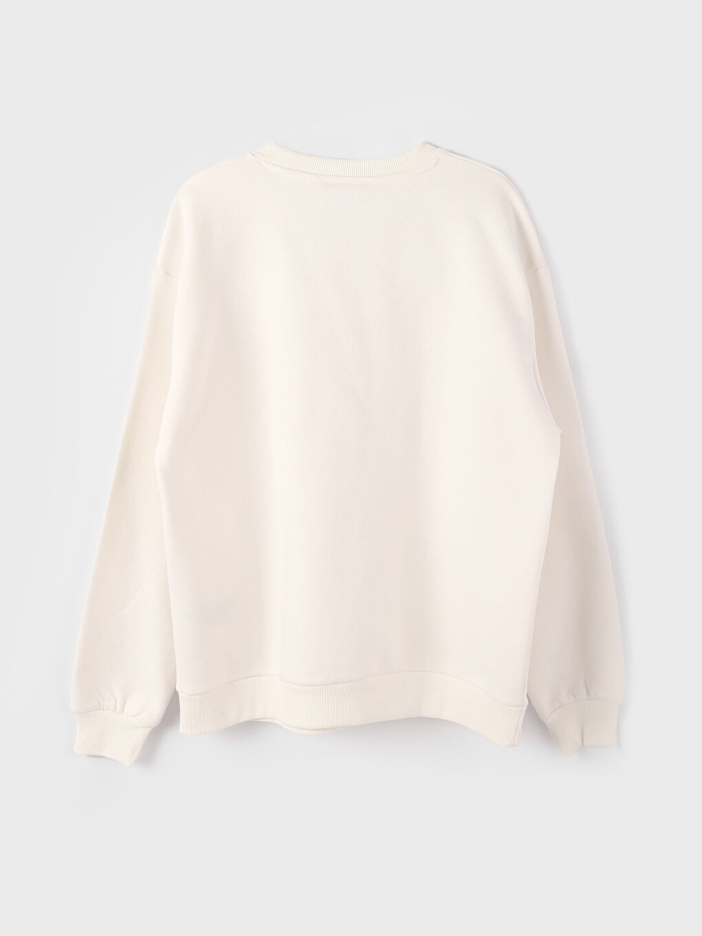 LCW ECO Women's Crew Neck Plain Sweatshirt -S4JS88Z8-QSD