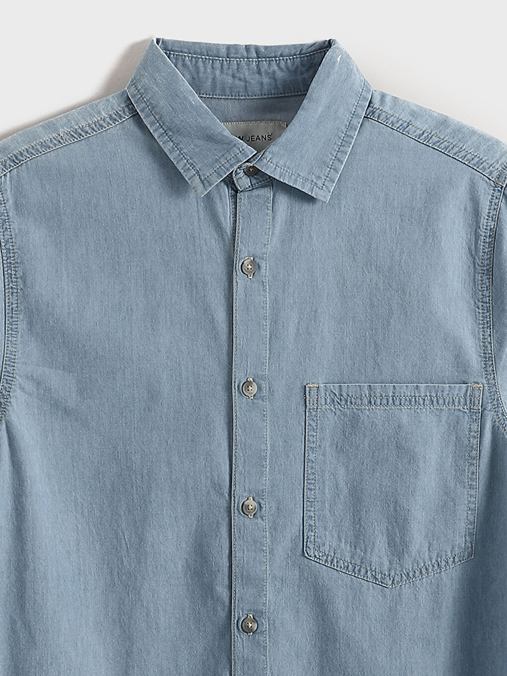 قميص جينز للرجال-3