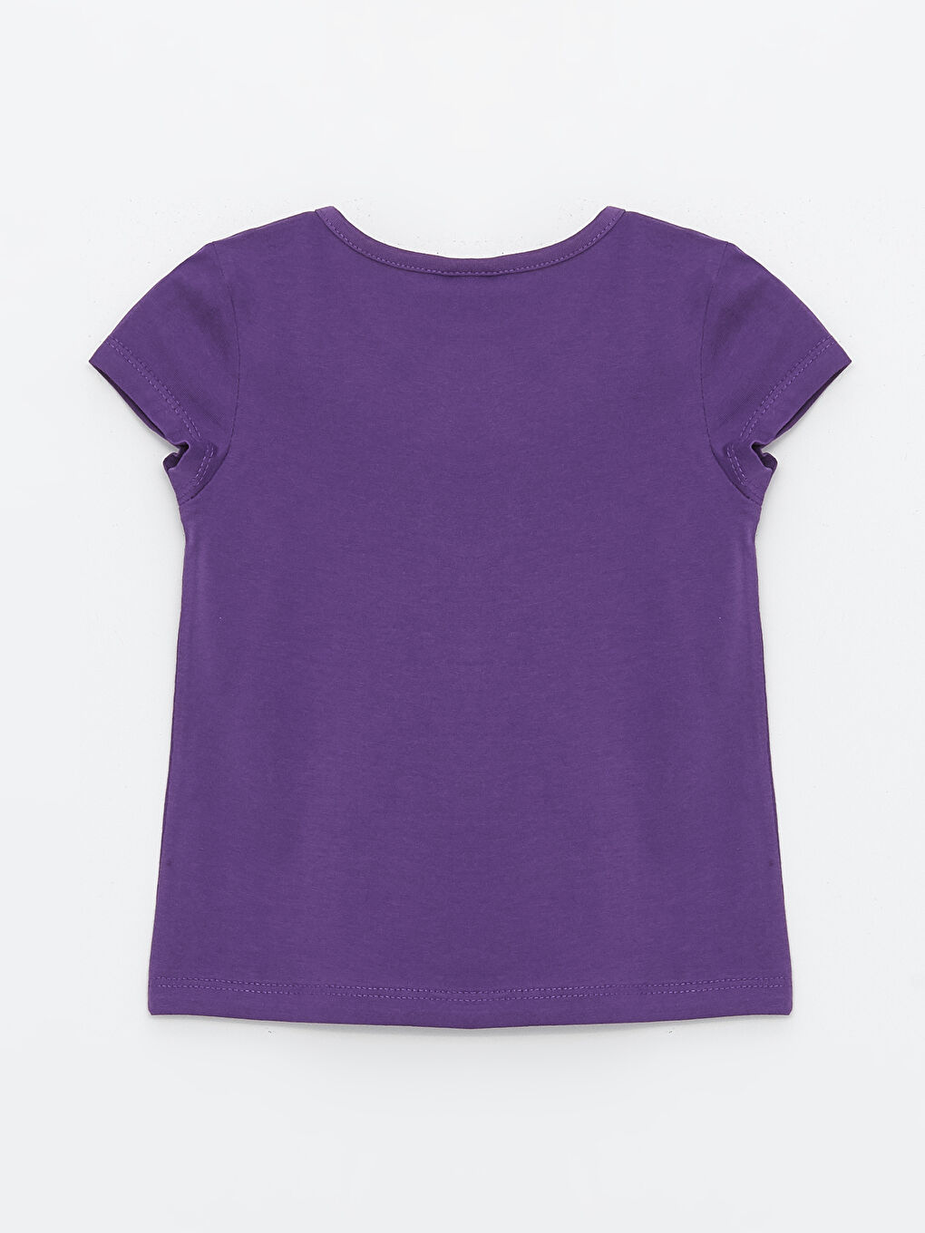 Crew Neck Short Sleeve Printed Baby Girl T Shirt -S4JT49Z1-Y0E