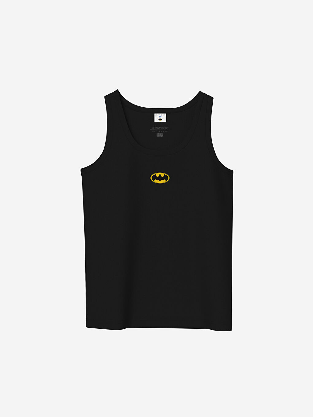 LCW Kids Crew Neck Batman Printed Boys' Vest 2 Pack -S4JT93Z4-LU8