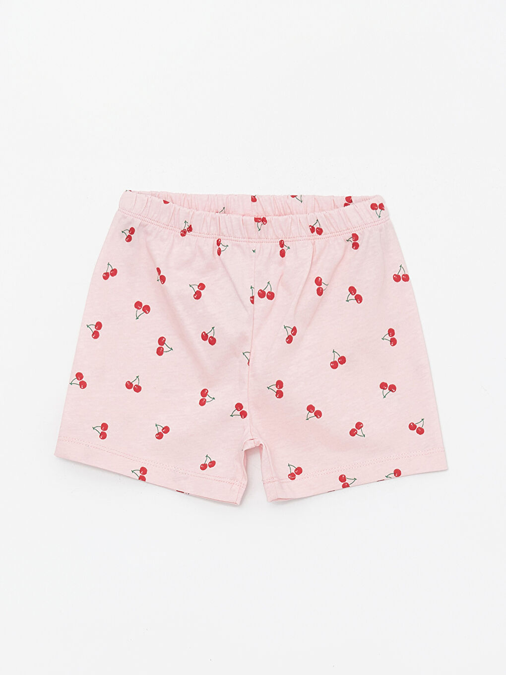 Pembe Kız Bebek Şortlu Pijama Takımı-2