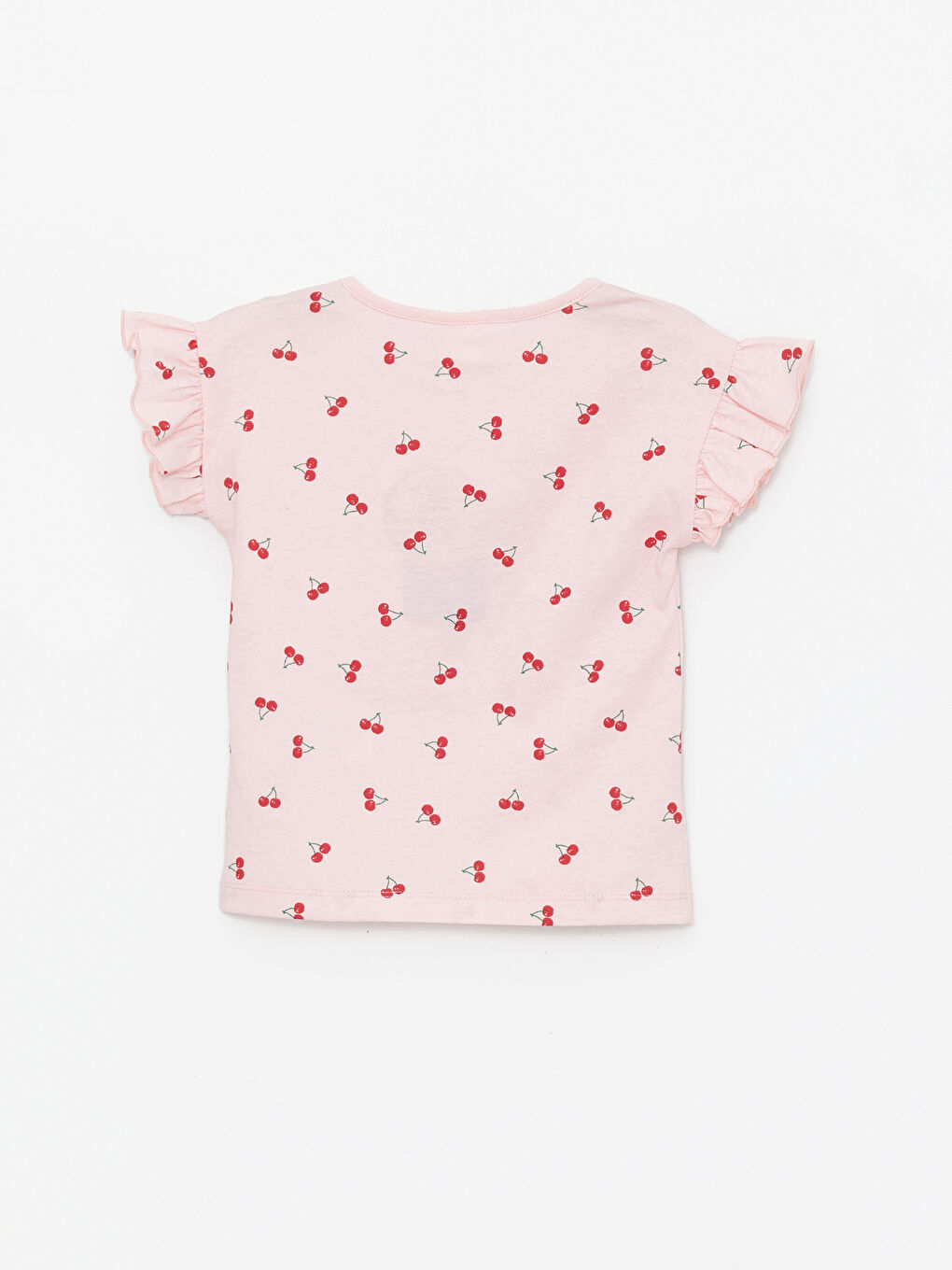 Pembe Kız Bebek Şortlu Pijama Takımı-4