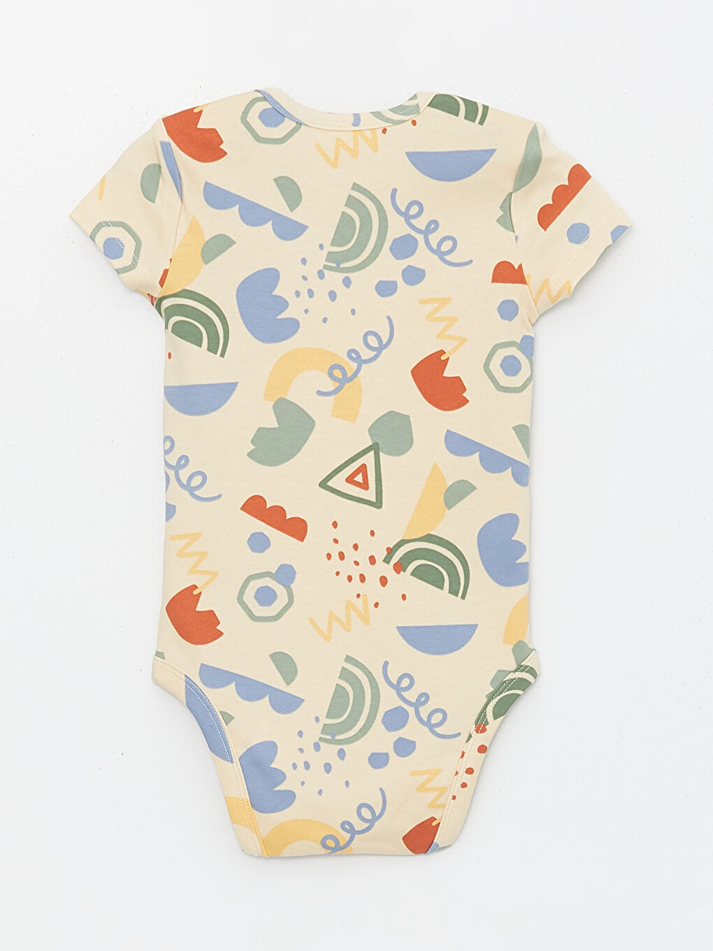 Baby Boy BEIGE Bodysuit-2