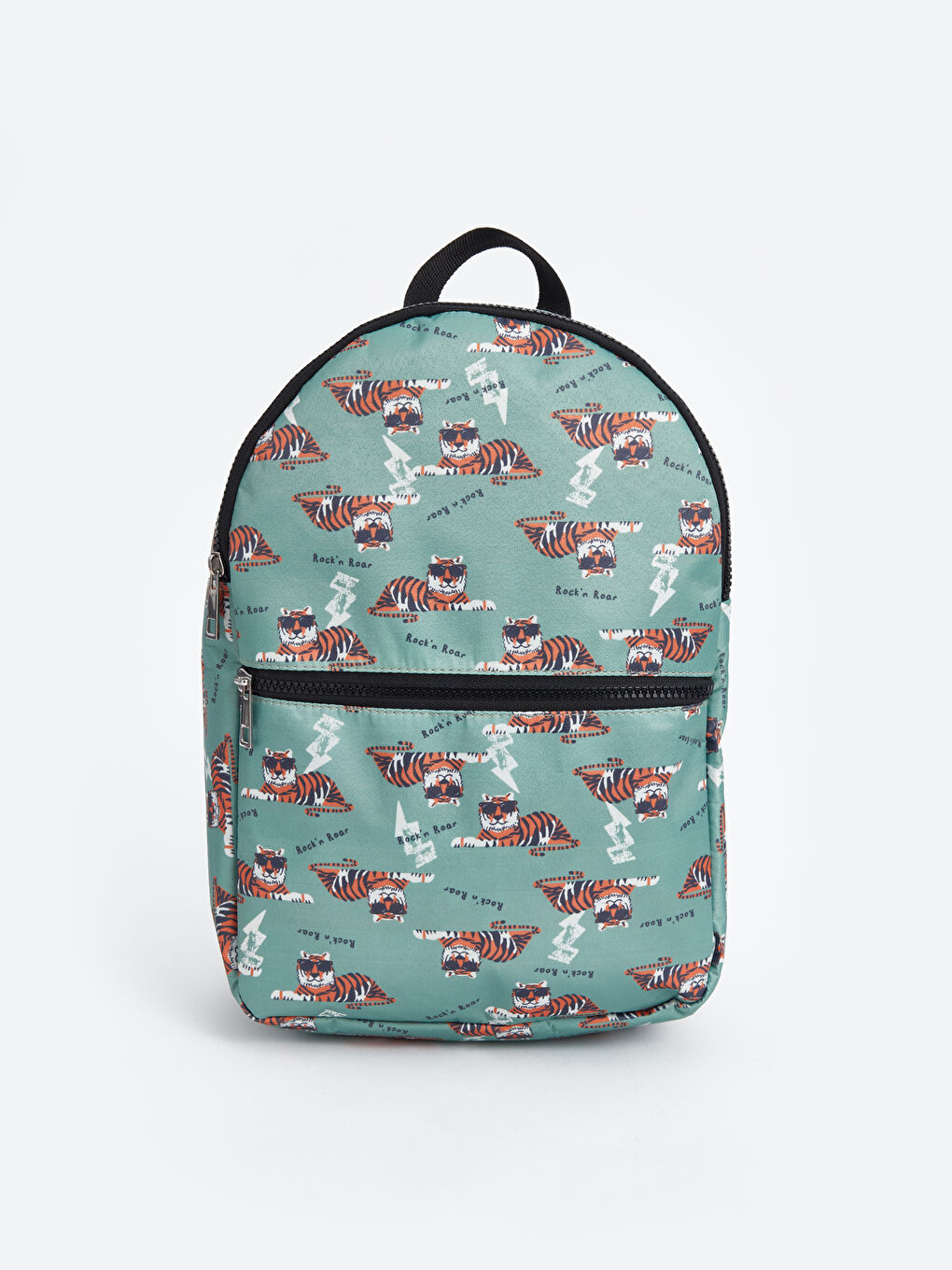 Yeşil Baskılı Erkek Çocuk Sırt Çantası