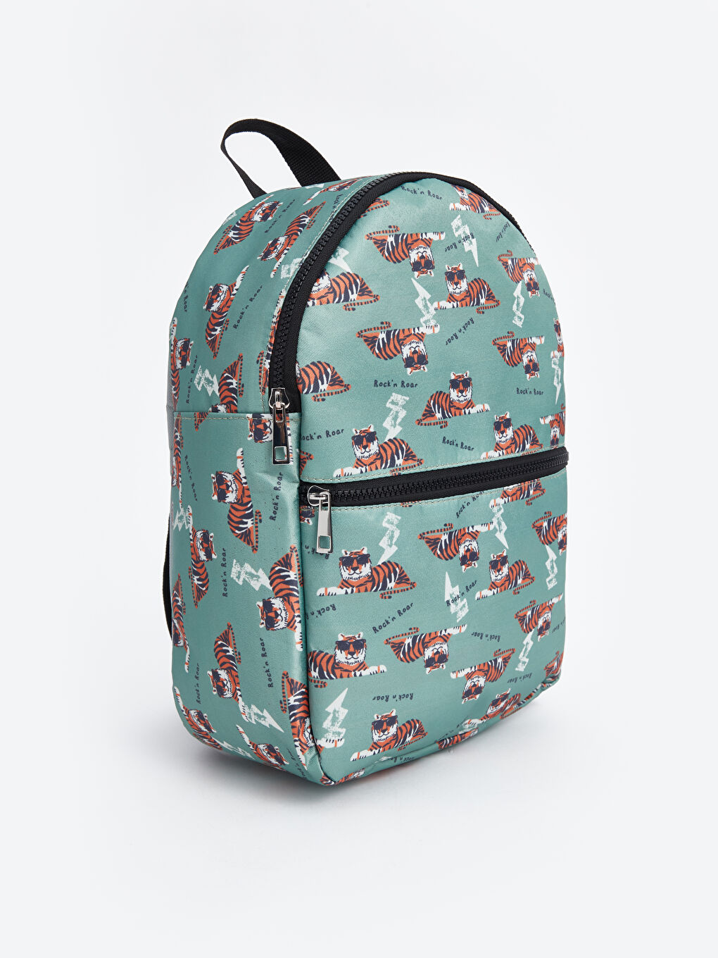 Yeşil Baskılı Erkek Çocuk Sırt Çantası-1