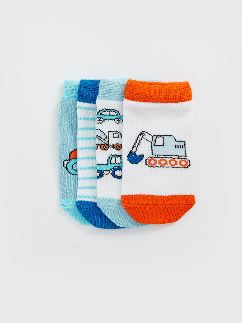 сәби ұлдарға арналған принтті патик шұлықтары 4 данадан тұратын-1