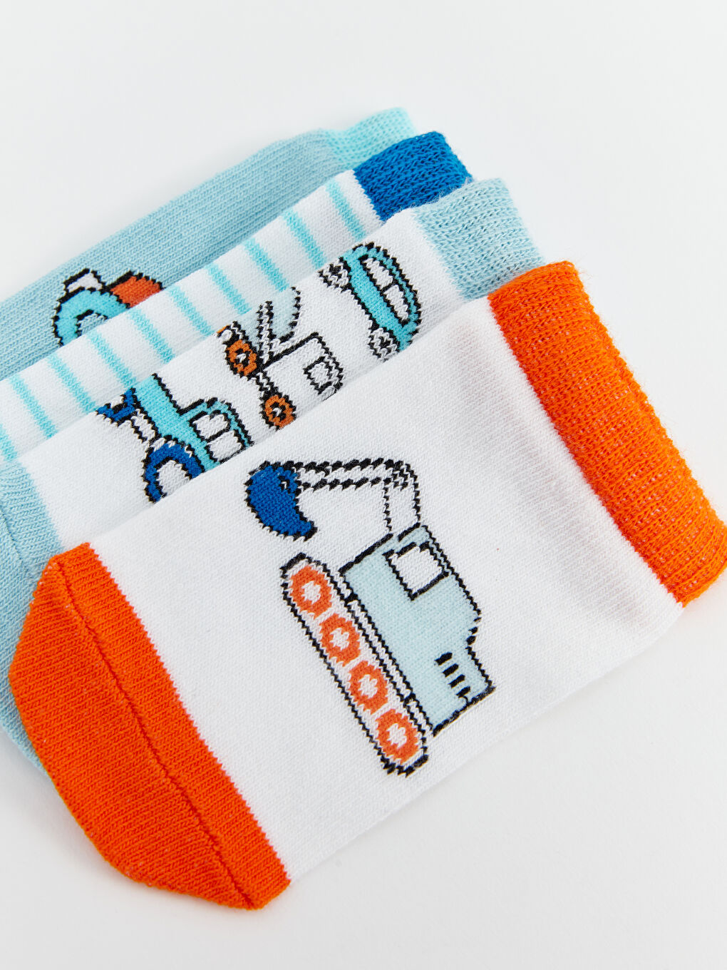 сәби ұлдарға арналған принтті патик шұлықтары 4 данадан тұратын-2