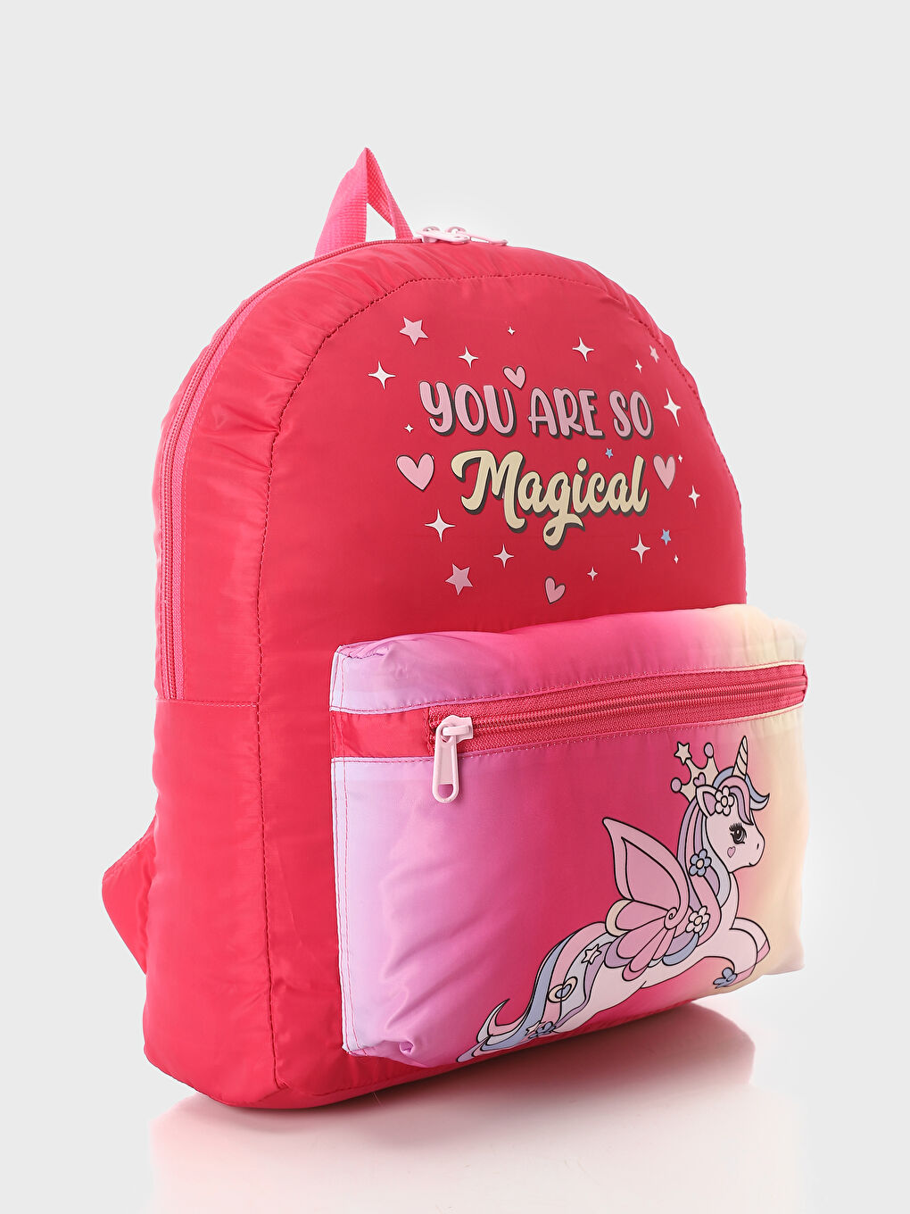 Printed Girls' Backpack-1