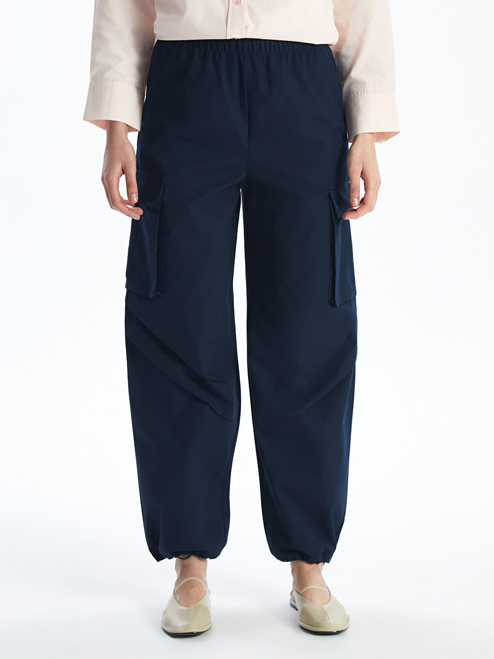 Elastic Waist Jogger Women's Cargo Pants -S4JV81Z8-YGH