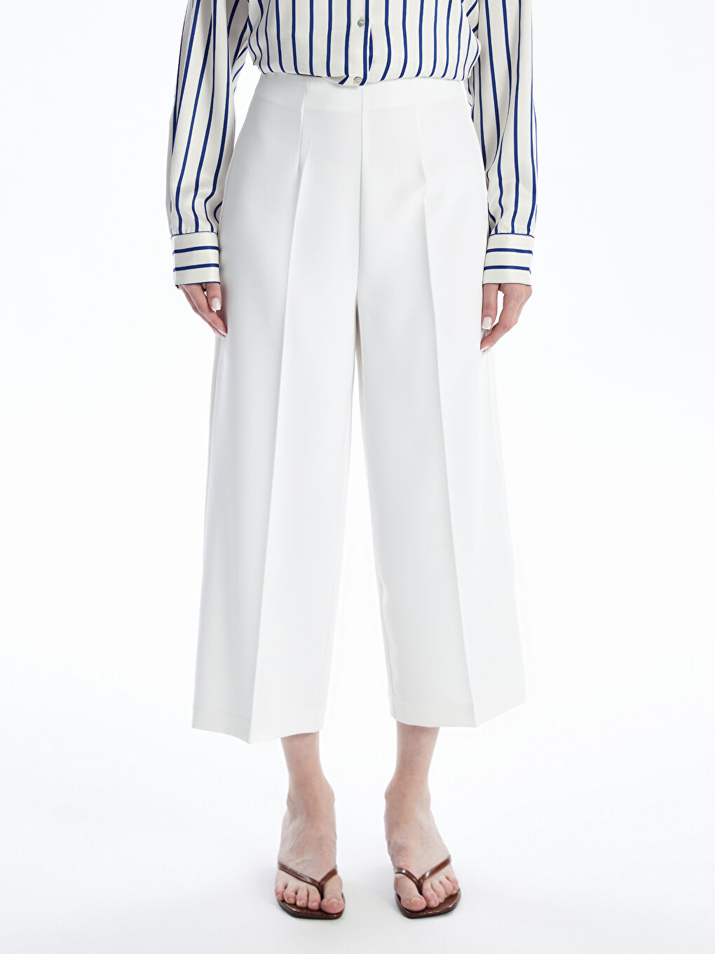 Pantalone sa širokim nogavicama  -S4JY29Z8-FFB