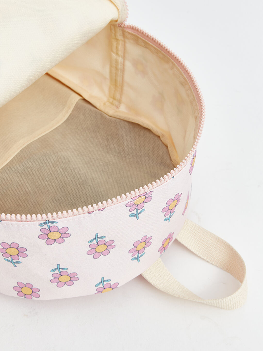 Pembe Desenli Kız Çocuk Sırt Çantası-3