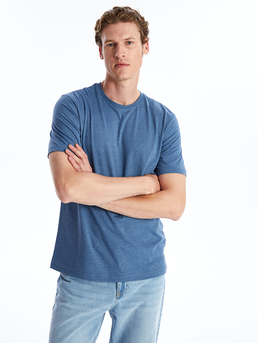 Crew Neck Jersey Men's T-Shirt