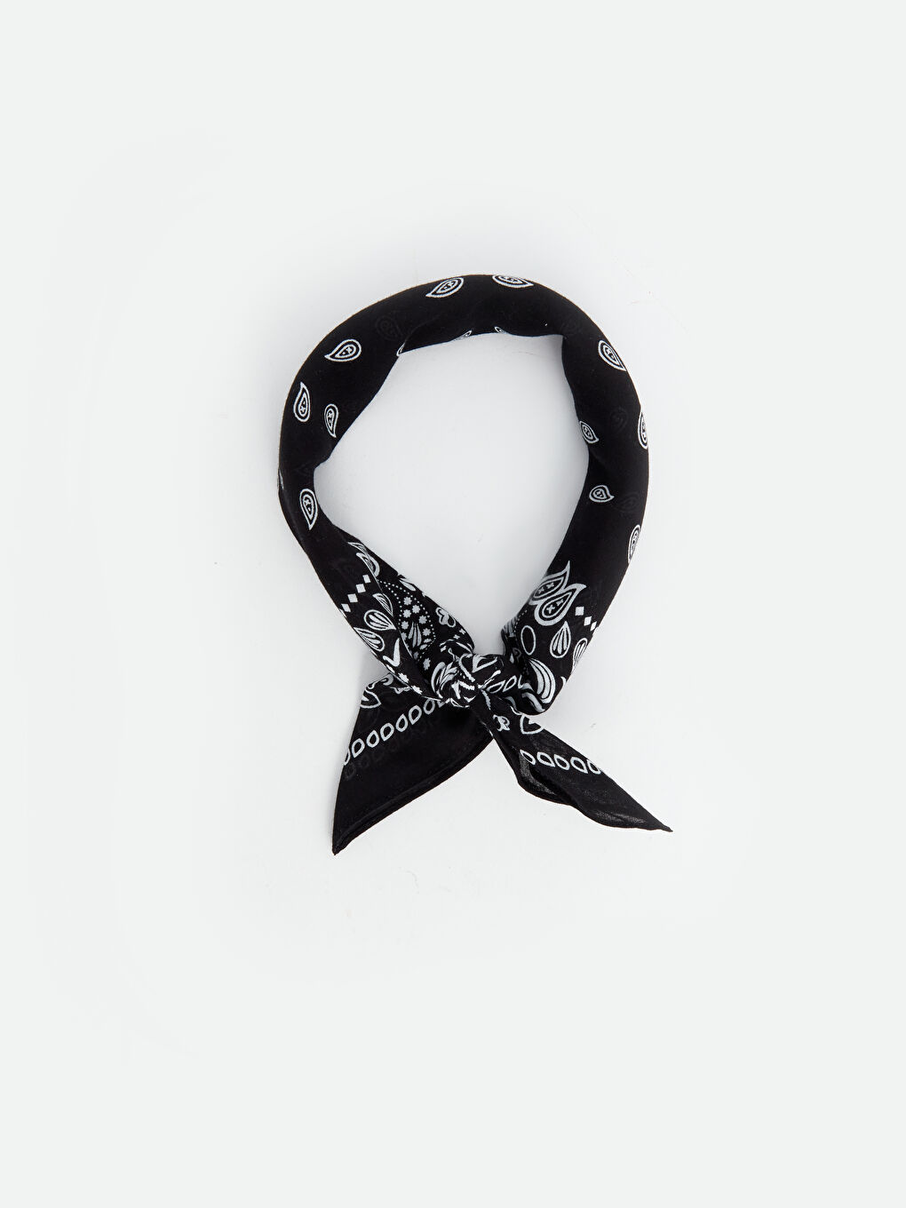 LCW ACCESSORIES Siyah Desenli Kadın Bandana