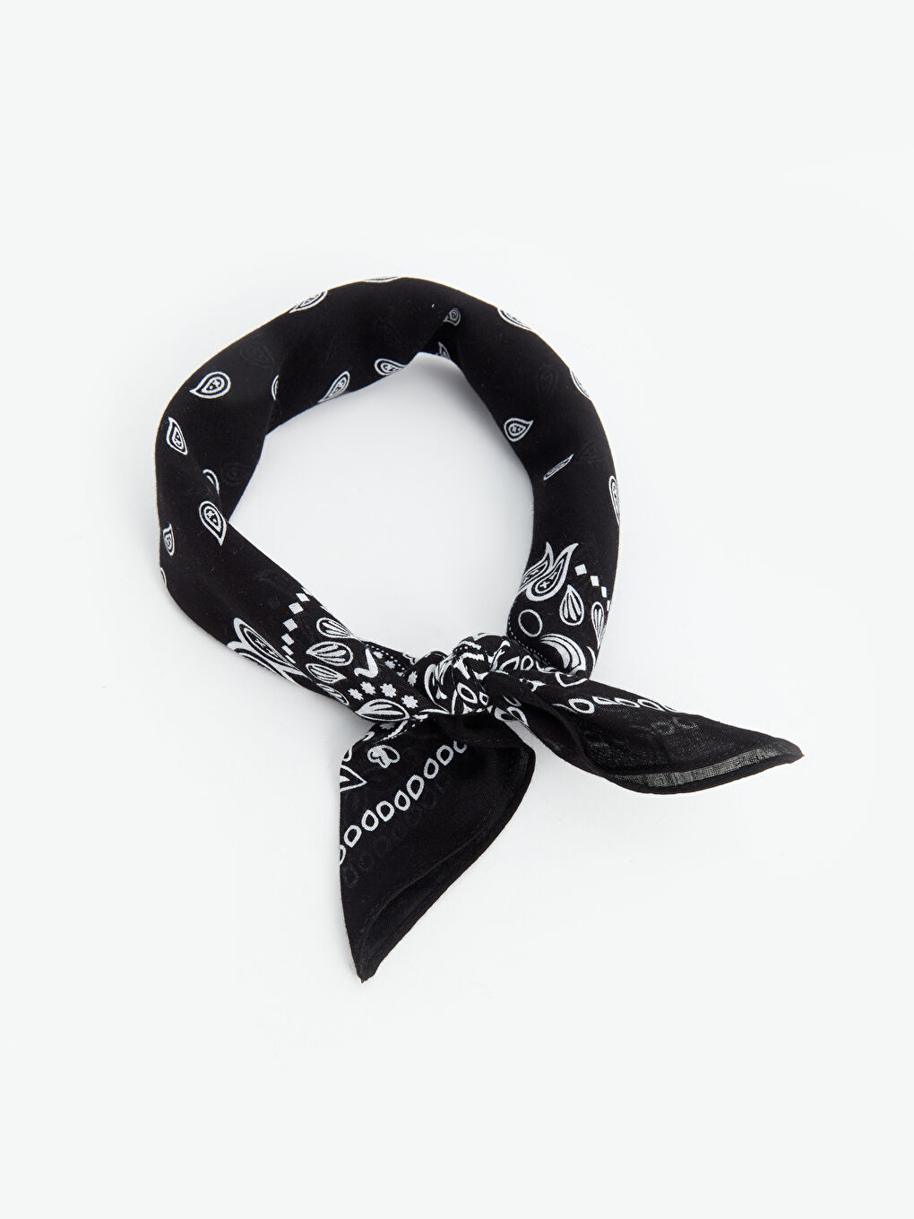 LCW ACCESSORIES Siyah Desenli Kadın Bandana - 1