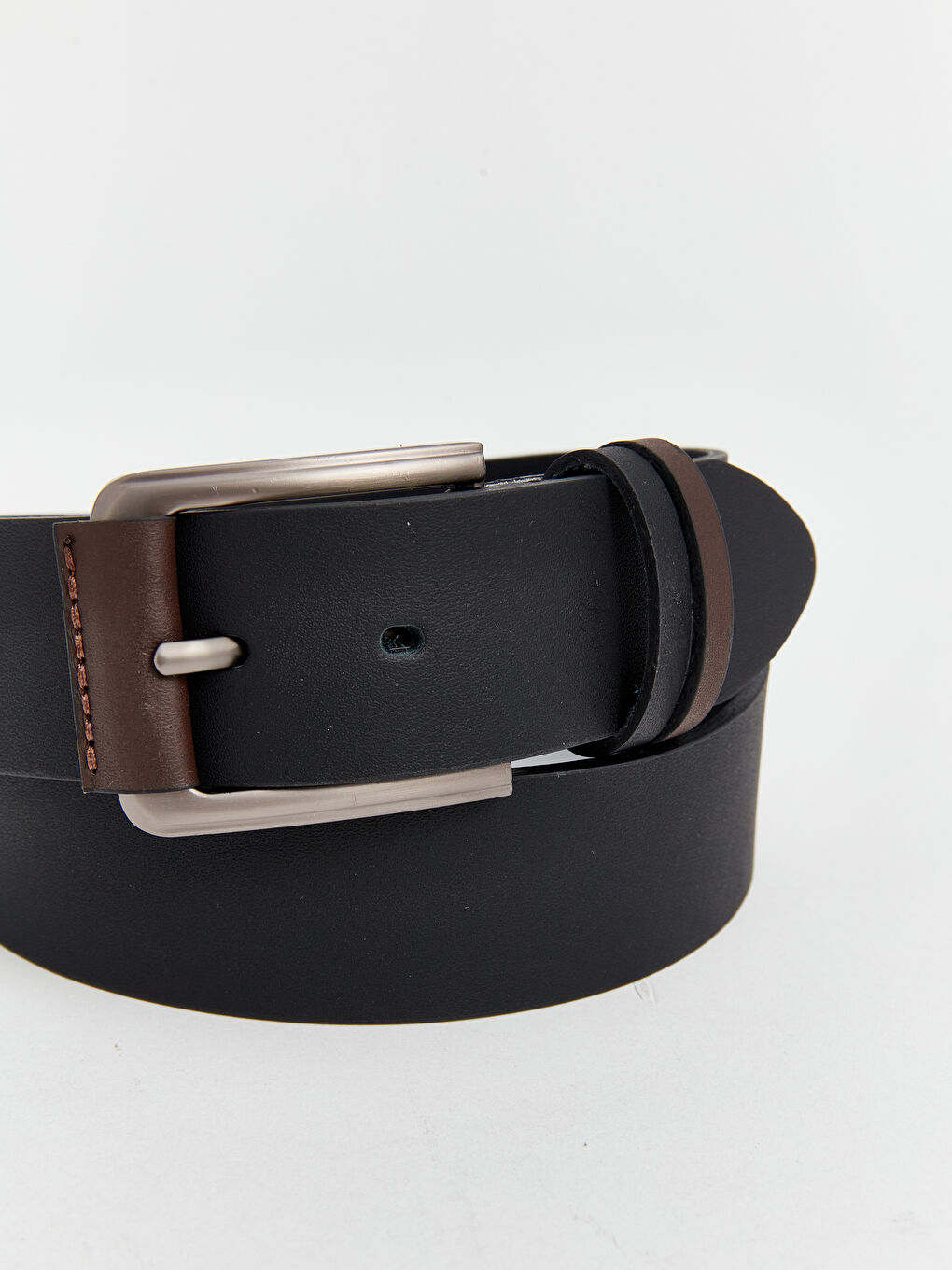 حزام جلد صناعي للرجال-1