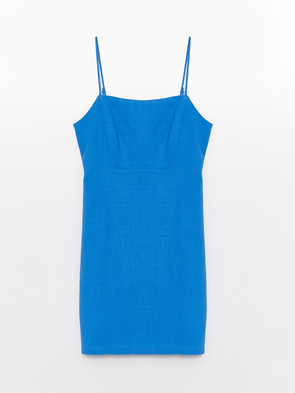 Square Collar Plain Strappy Women's Dress -S4K114Z8-GZT