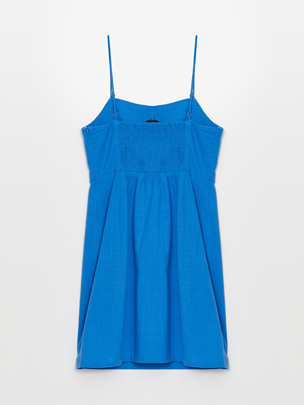 Square Collar Plain Strappy Women's Dress -S4K114Z8-GZT
