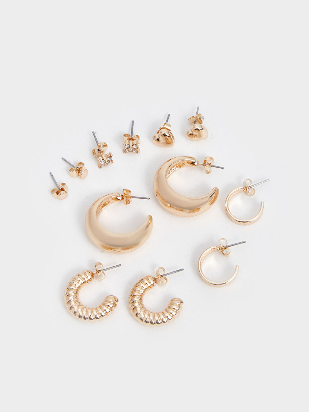 Karışık Kadın Küpe Seti 3'lü