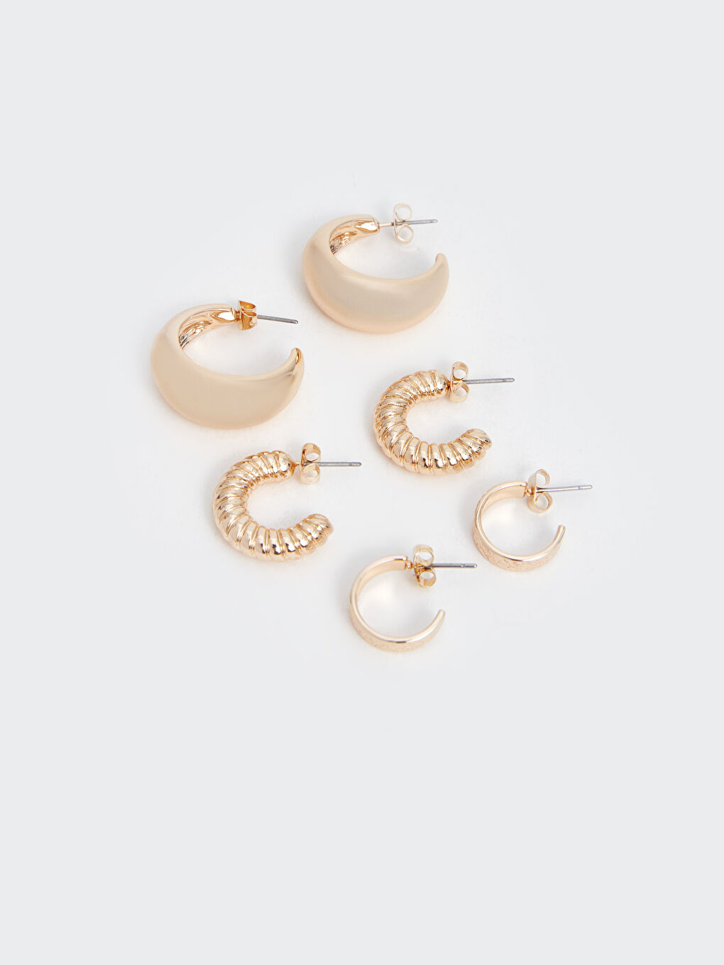 Karışık Kadın Küpe Seti 3'lü-1