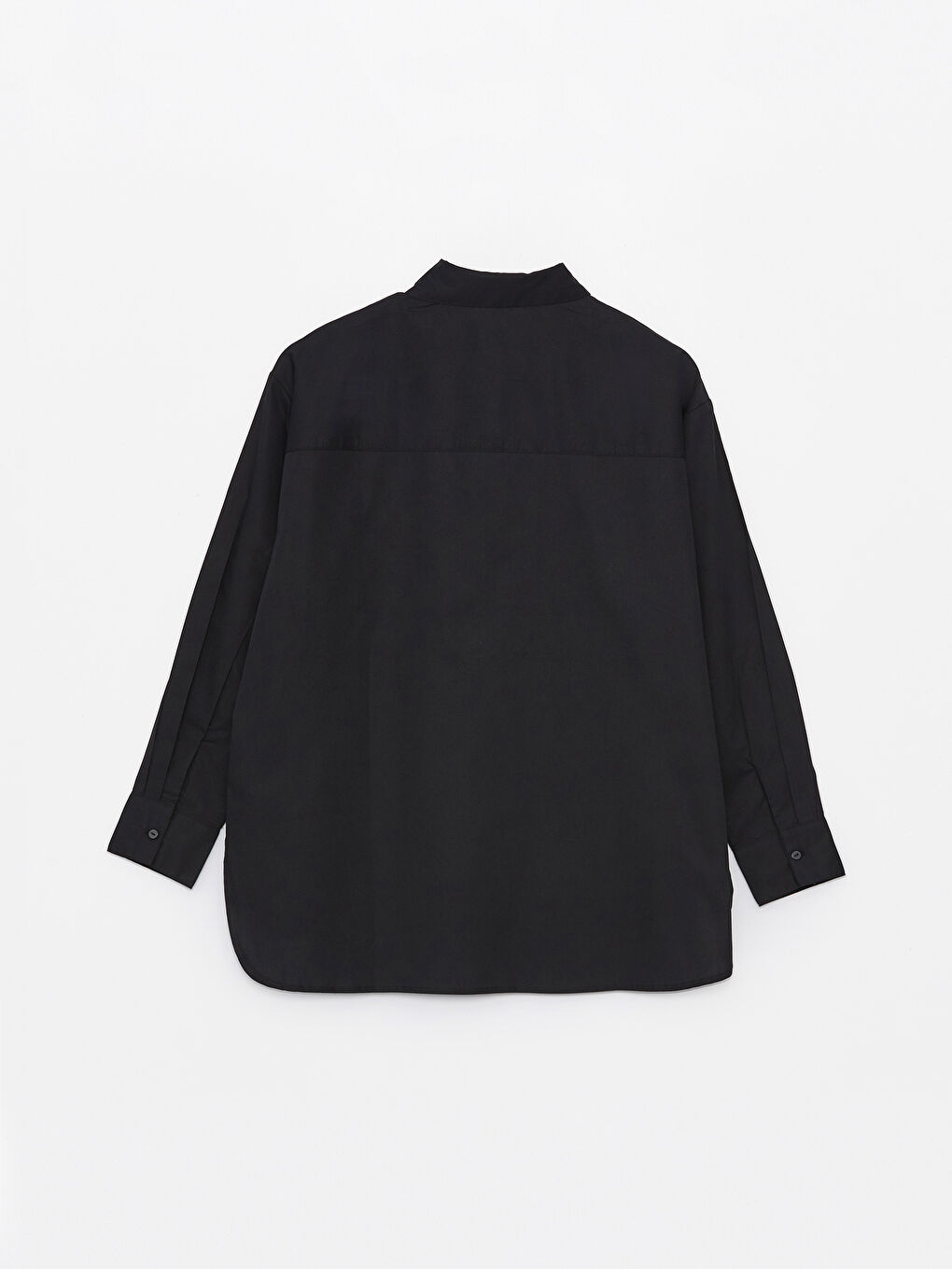 Plain Long Sleeve Oversize Women's Shirt -S4K296Z8-CVL