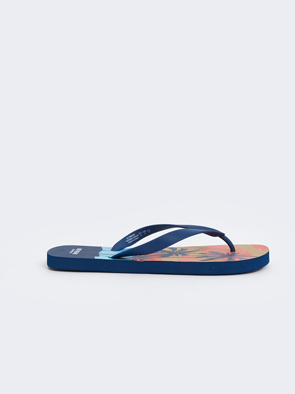 Printed Men's Beach Sliders -S4K386Z8-F9C