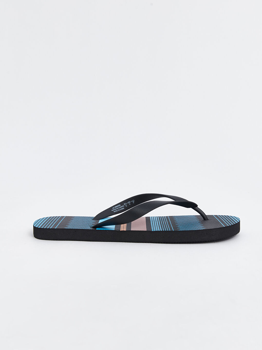 Printed Men's Beach Flip-Flops -S4K391Z8-F9C