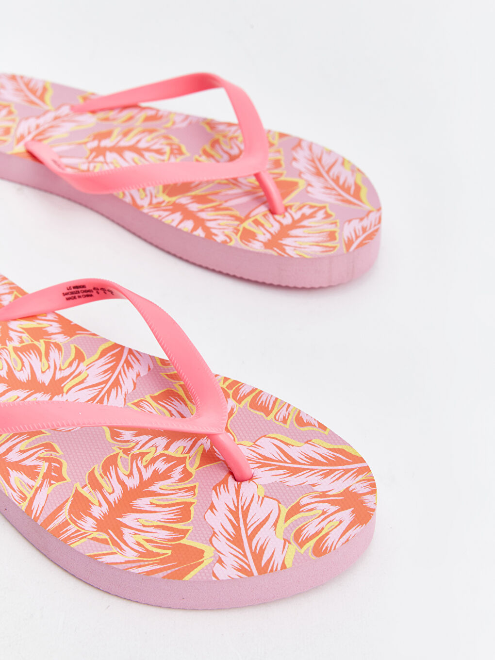 Patterned Women's Beach Sliders -S4K393Z8-F9C