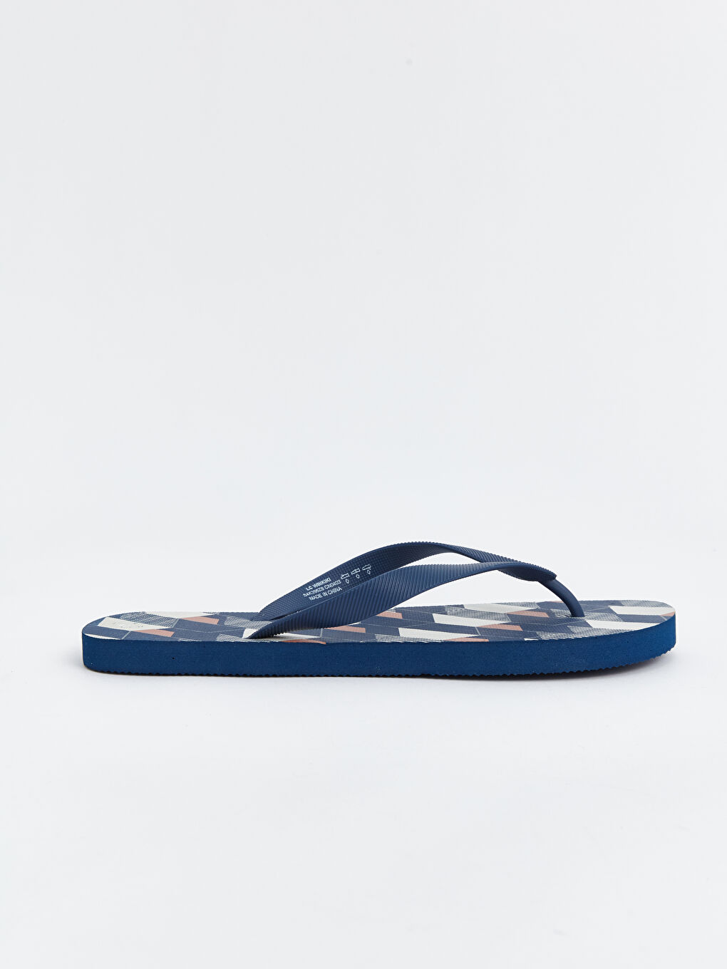 Patterned Men's Flip-Flops -S4K396Z8-F9C