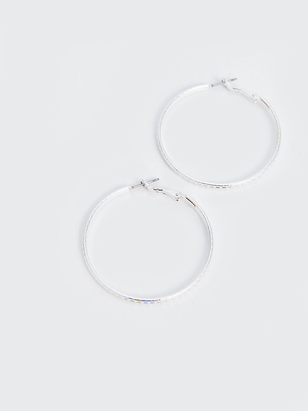 Gri Kadın Halka Küpe 3'lü-3