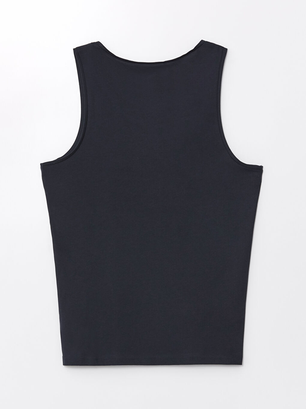 Crew Neck Printed Combed Cotton Men's Sleeveless T-Shirt -S4K488Z8-HMQ
