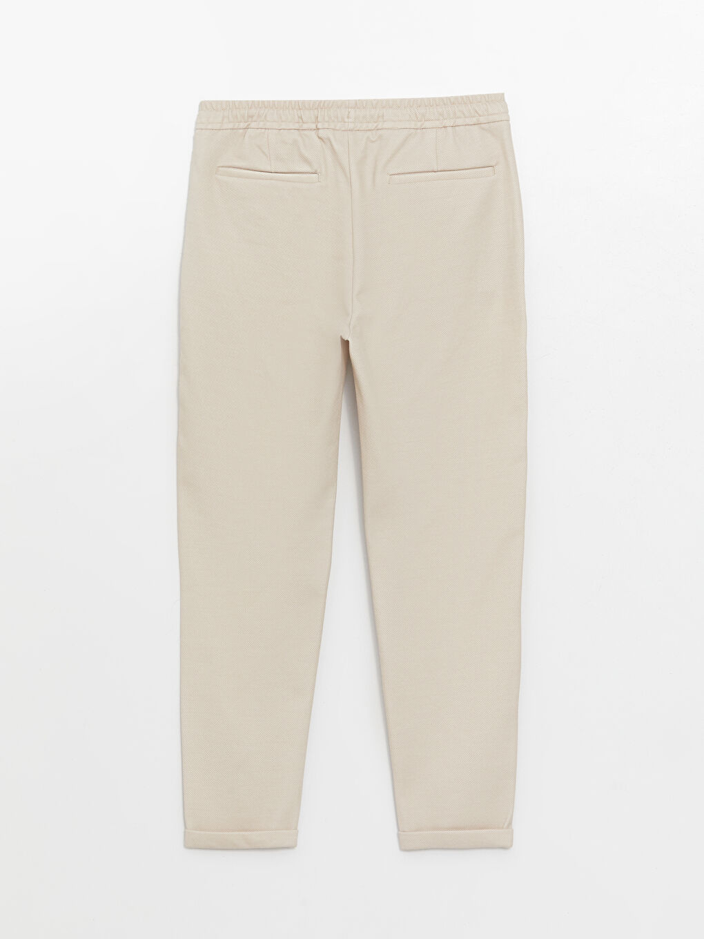 Bej Slim Fit Erkek Pantolon-6