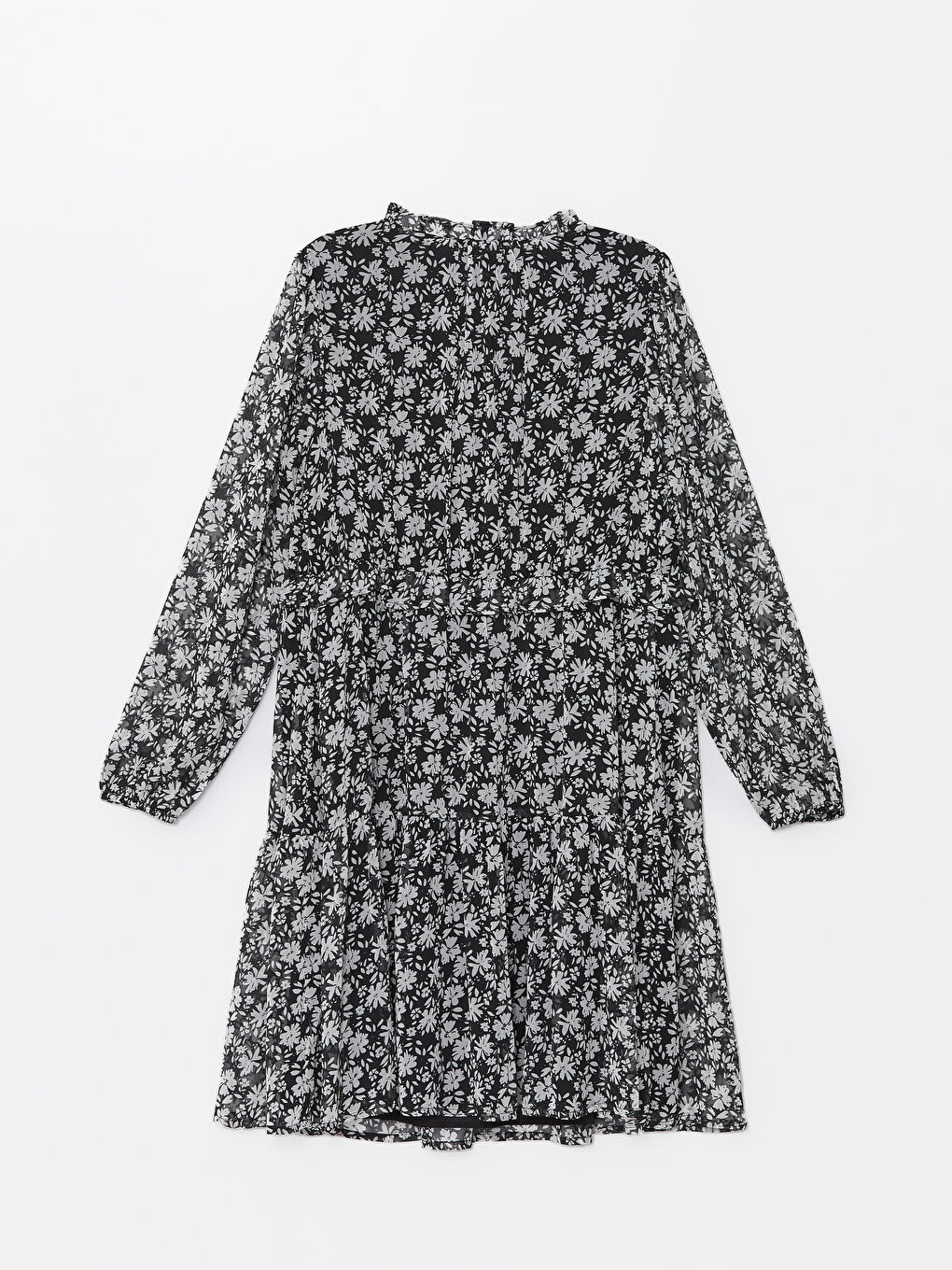 V Neck Floral Long Sleeve Maternity Dress -S4K570Z8-LQJ