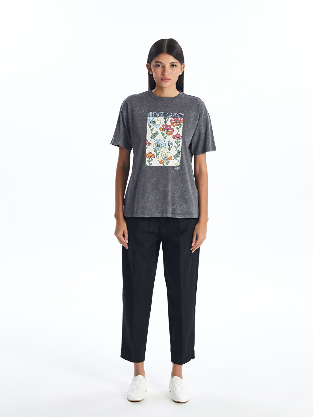 Women's Carrot Fit Regular Trousers -S4K673Z8-RQL