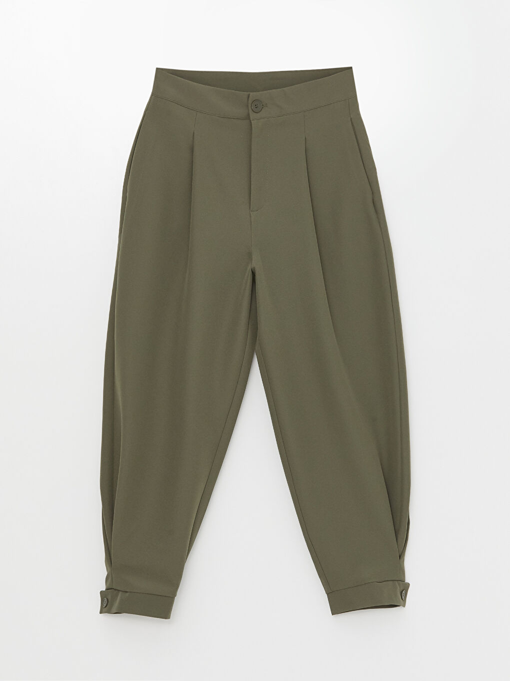 Women's Carrot Fit Regular Trousers -S4K677Z8-YGY