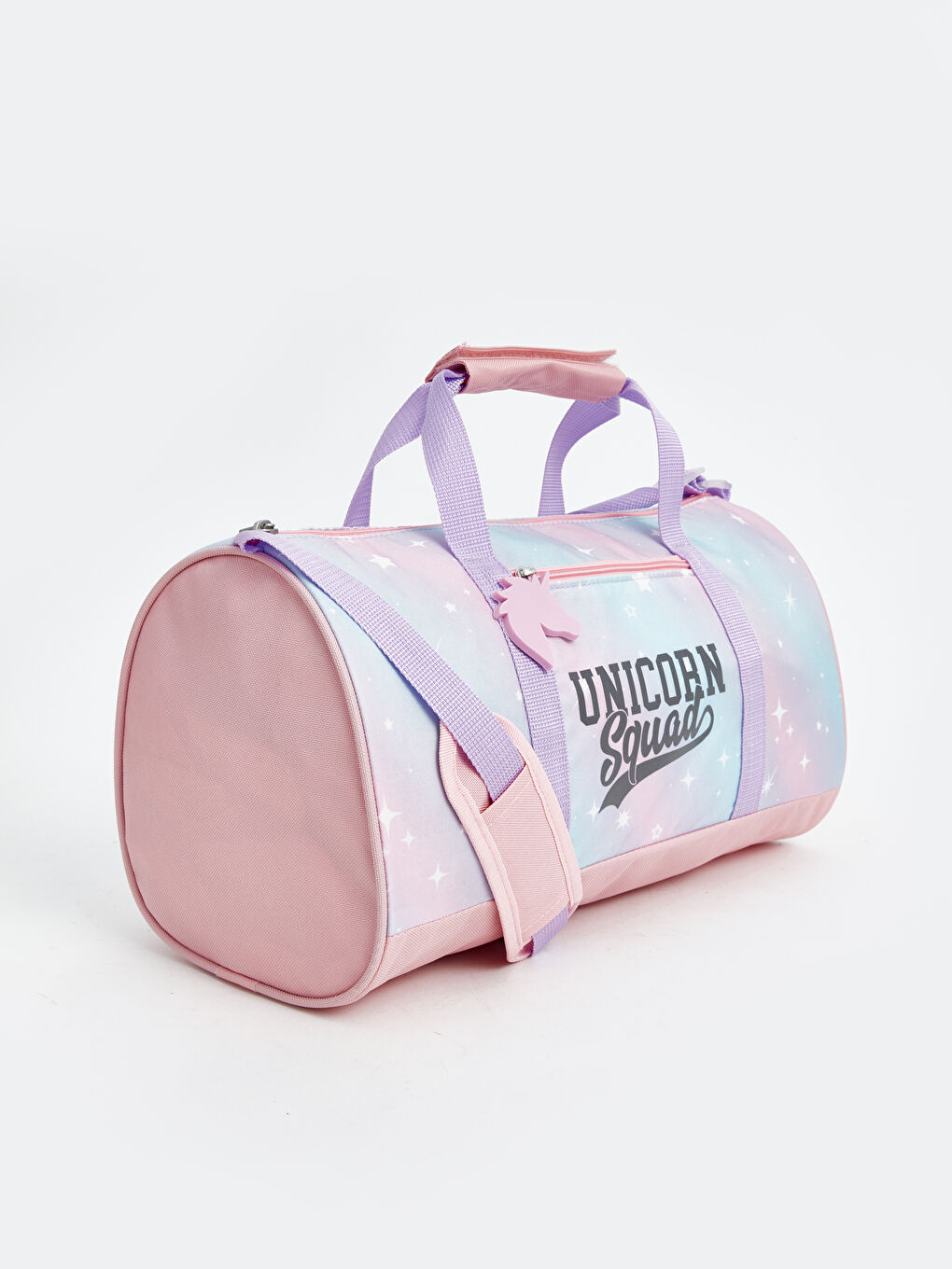 Mavi Baskılı Kız Çocuk Spor Çantası-1