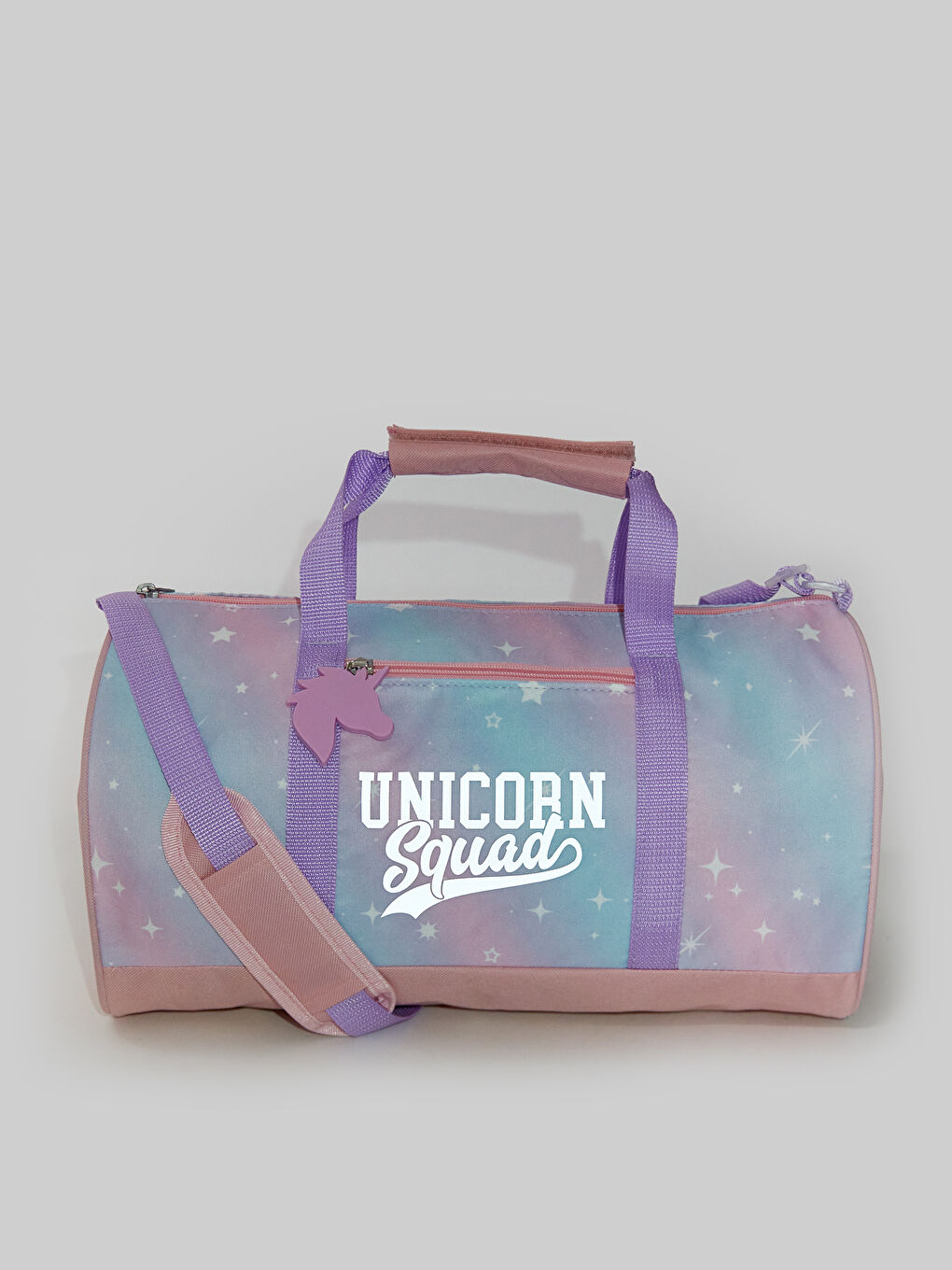 Mavi Baskılı Kız Çocuk Spor Çantası-2