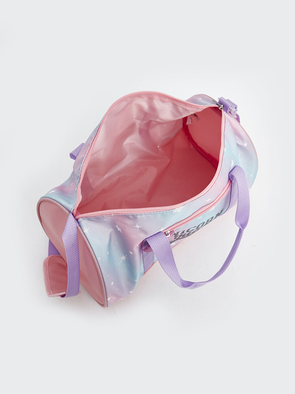 Mavi Baskılı Kız Çocuk Spor Çantası-3