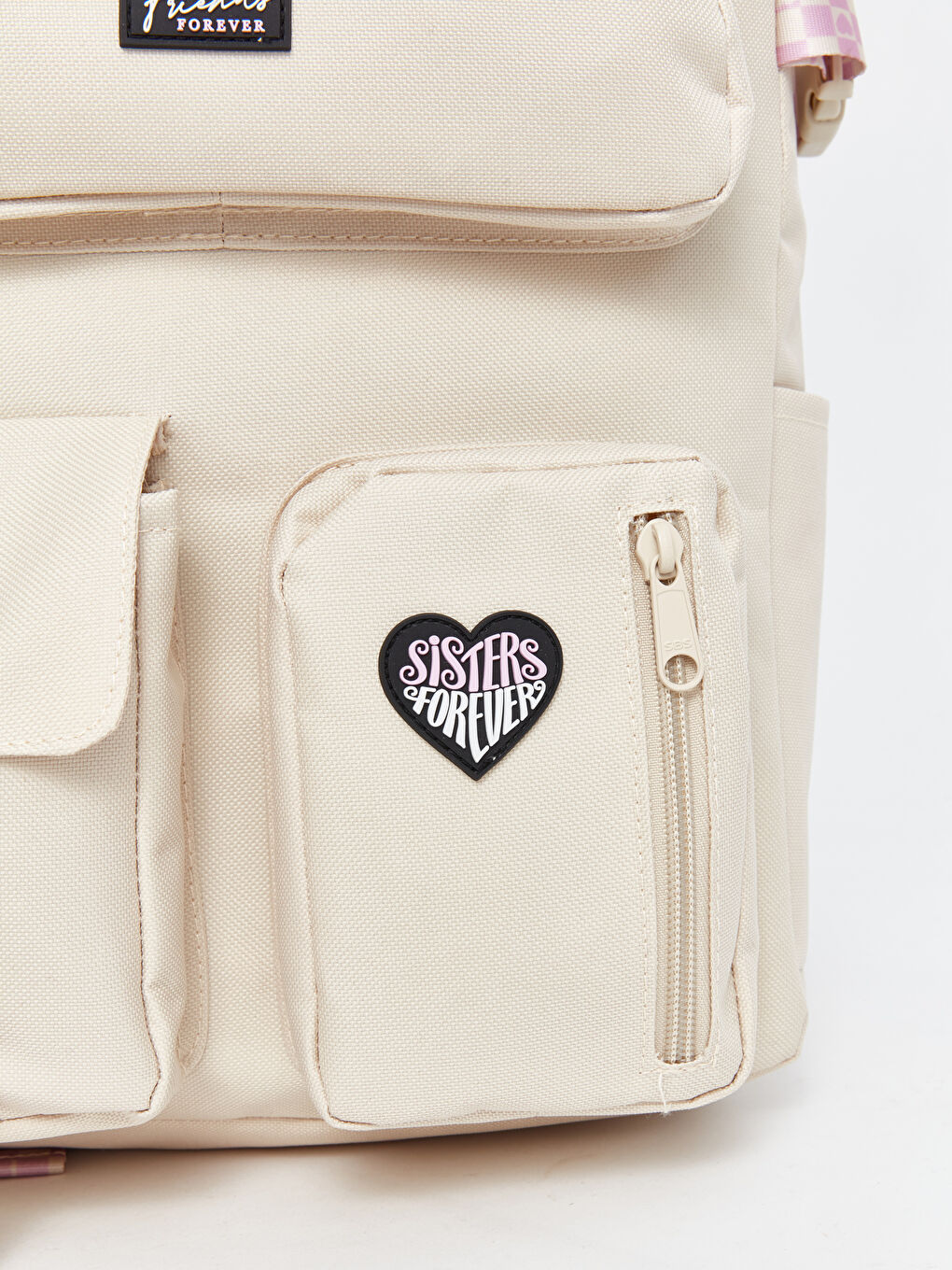 LC Waikiki Multi-Compartment Girls' Backpack -S4K682Z4-FDJ
