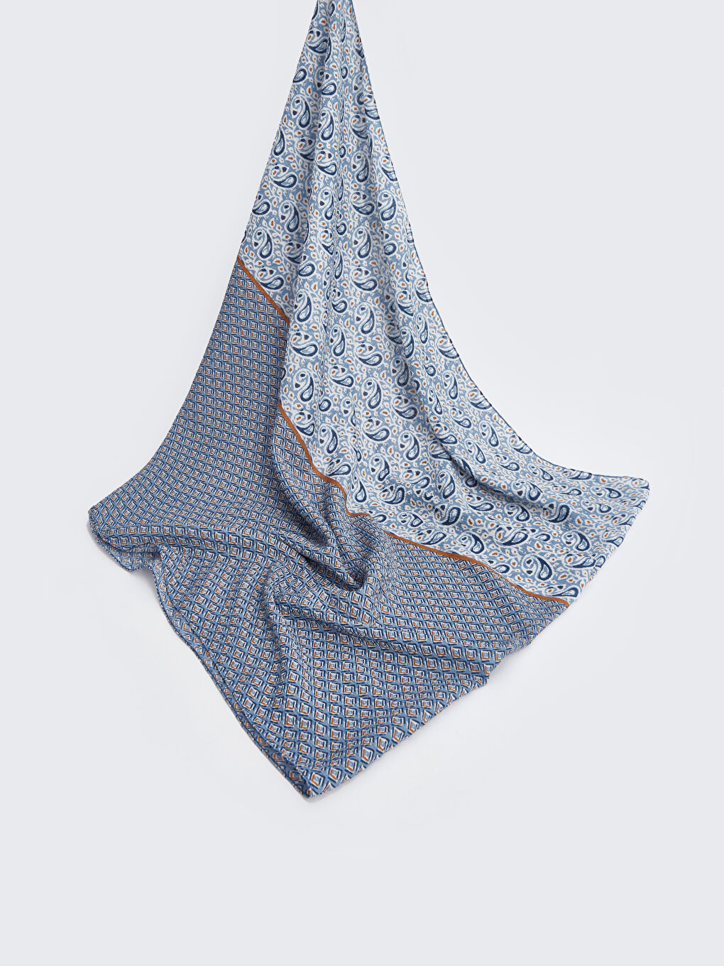 Karışık Desenli Dokuma Kadın Şal