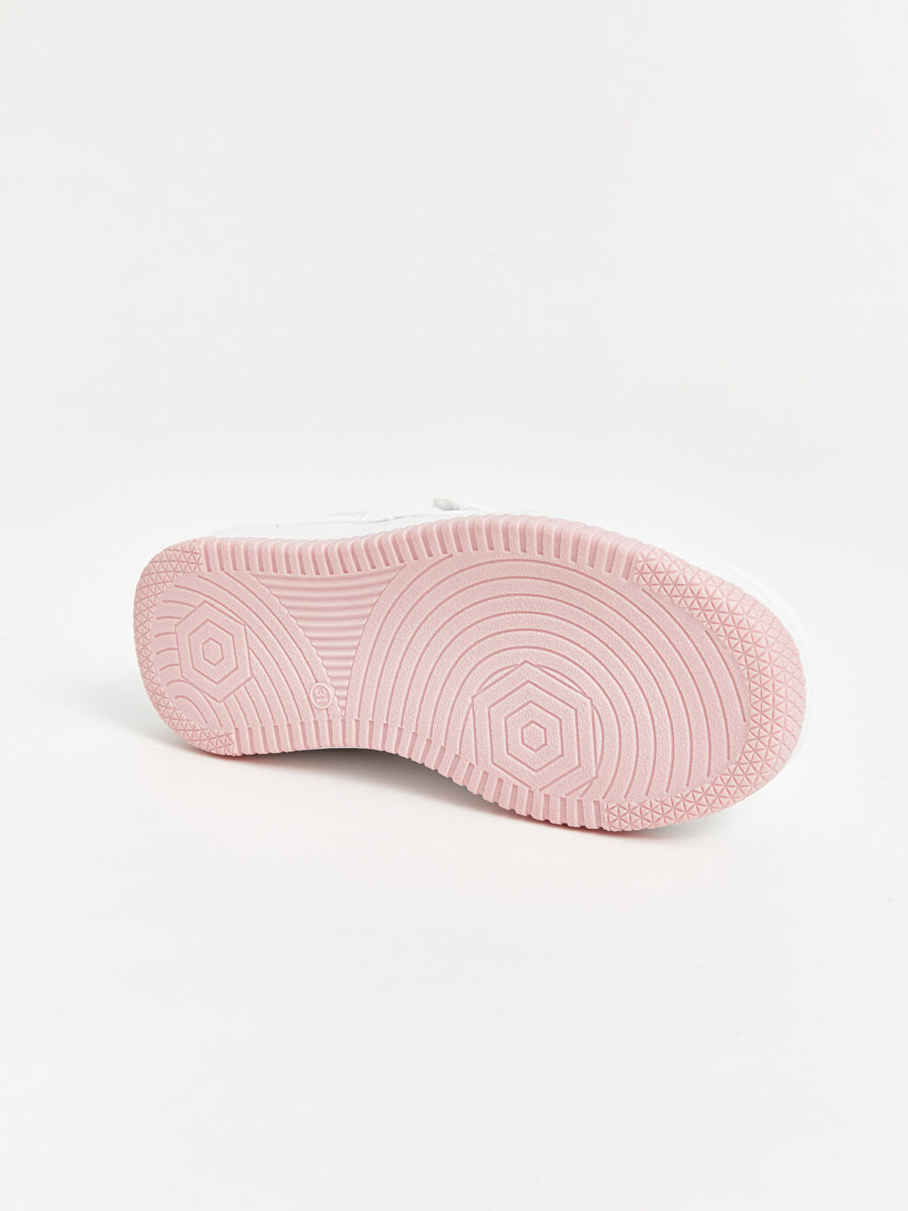 سنيكرز للبنات برباط حذاء وشريط لاصق-3