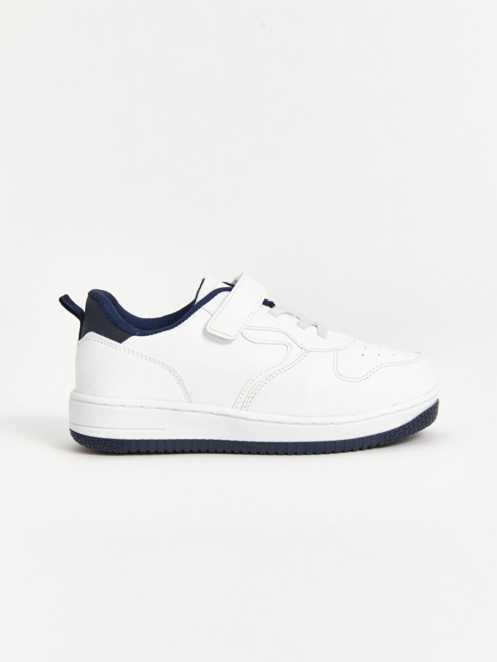 Lace-Up and Hook-and-Loop Girls' Sneakers-1