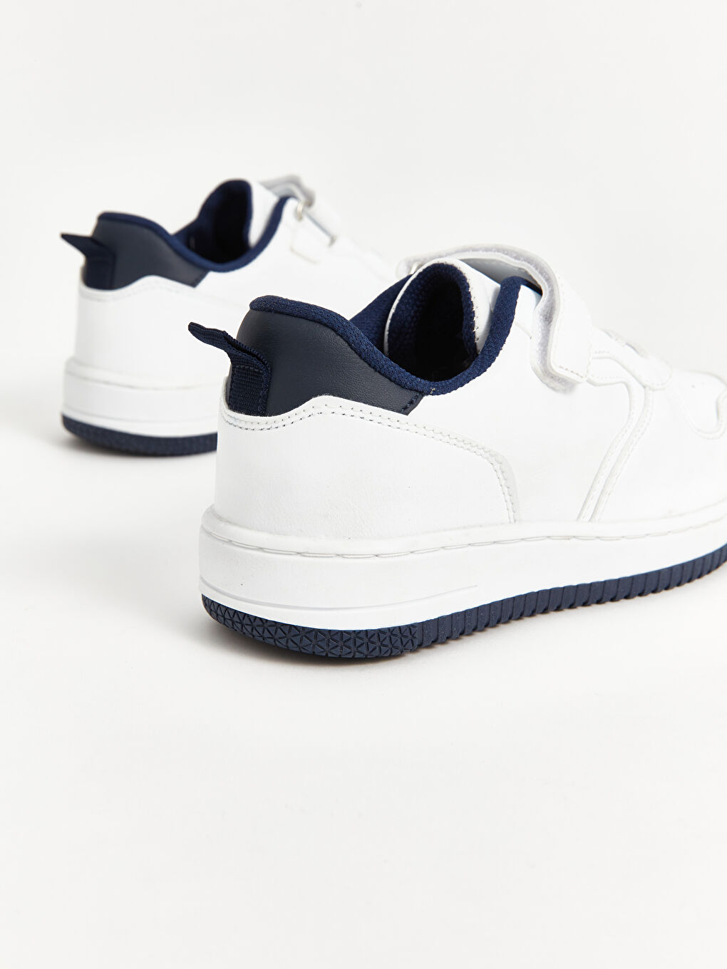 Lace-Up and Hook-and-Loop Girls' Sneakers-4