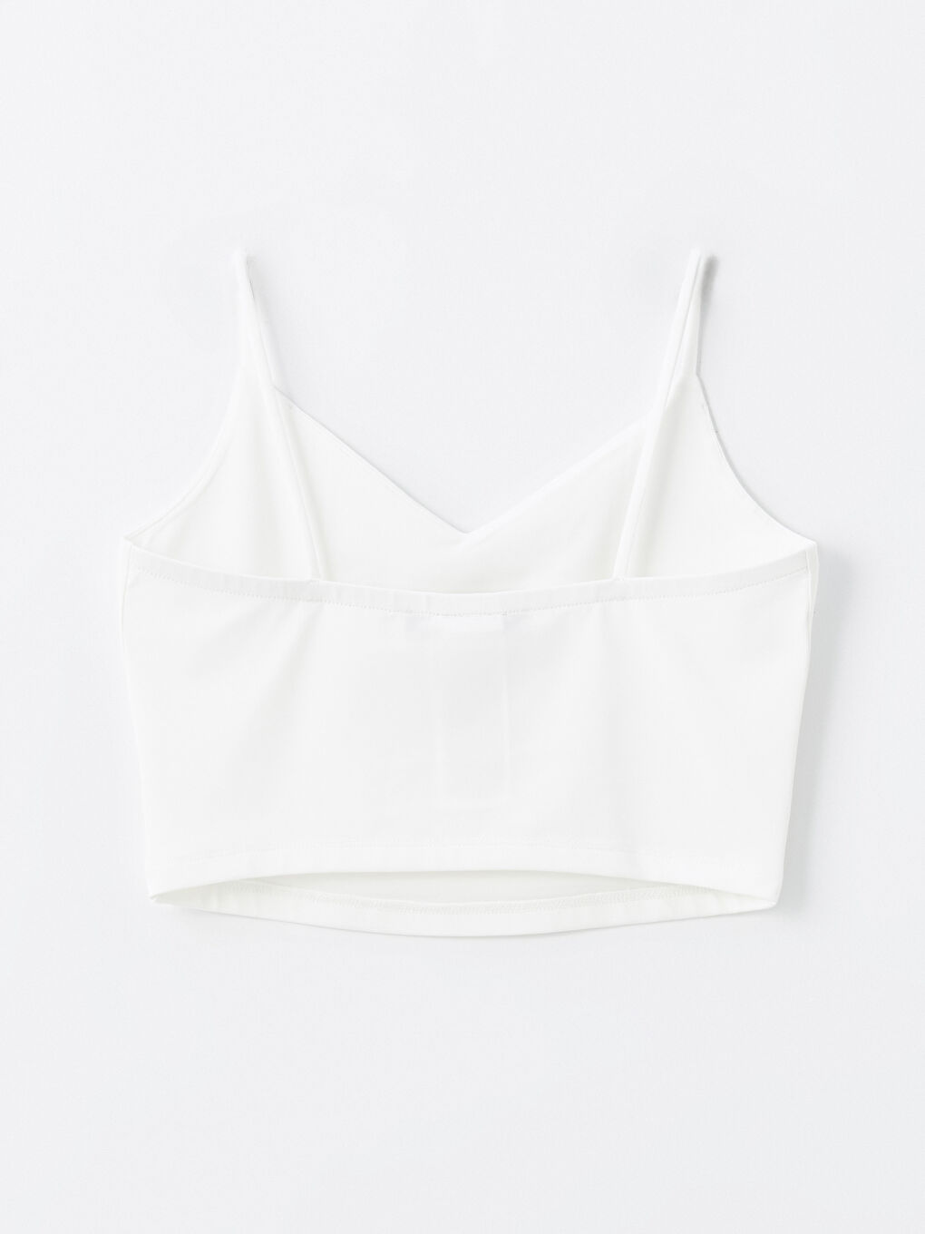 V-Neck Straight Strap Women's Crop -S4K764Z8-Q6K