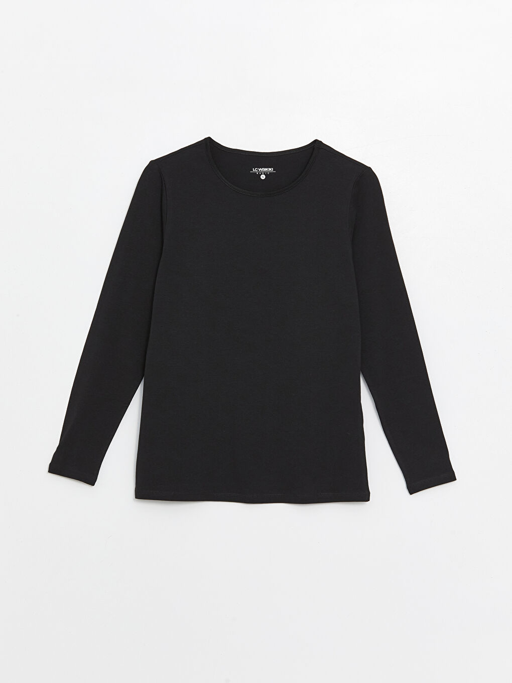 LCWAIKIKI Basic Crew Neck Plain Long Sleeve Women's T-Shirt -S4K765Z8-CVL