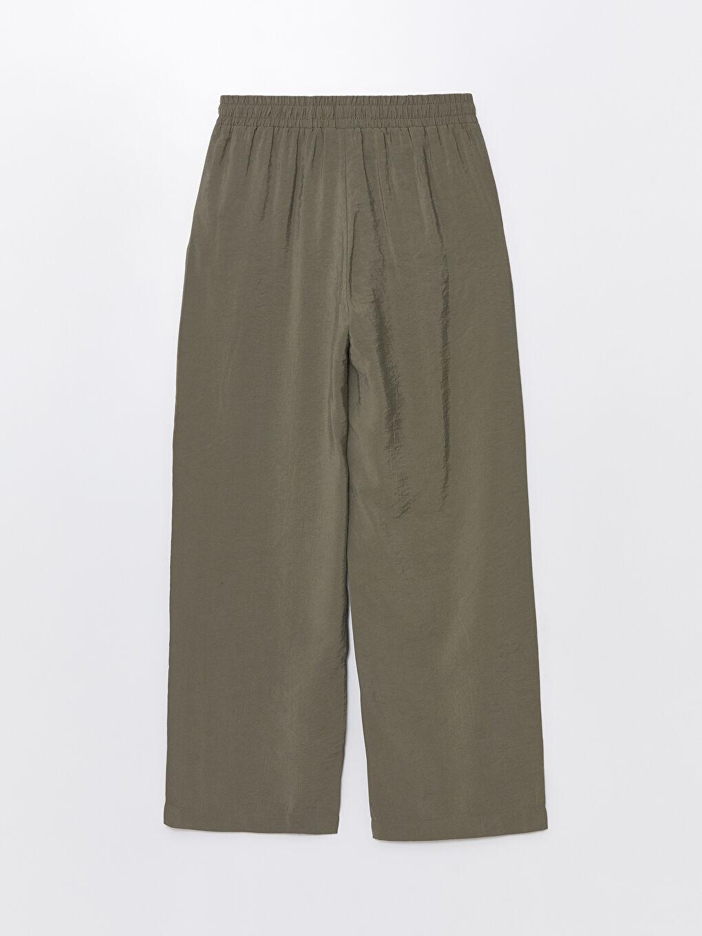 Elastic Waist Comfortable Fit Women Palazzo Trousers -S4K777Z8-YHN