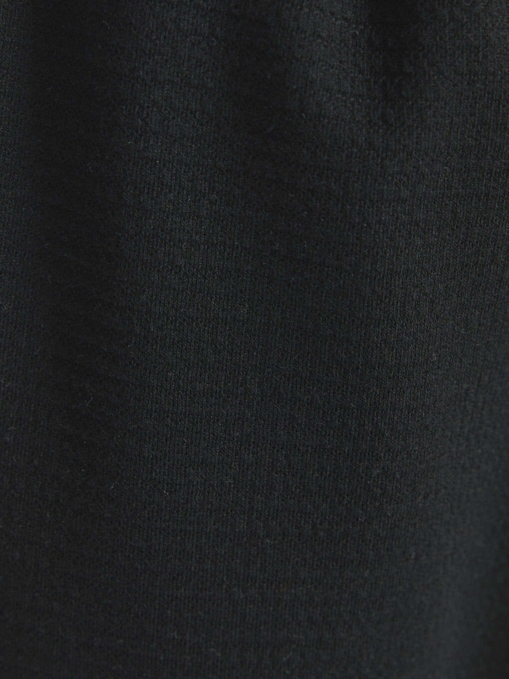 Siyah Standart Kalıp Erkek Eşofman Altı-5