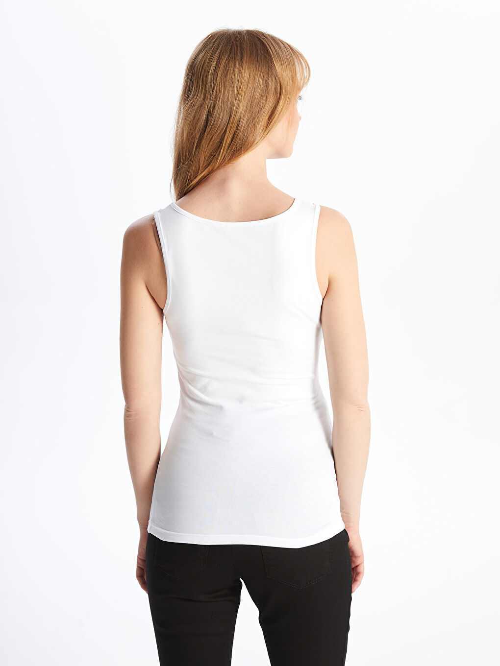 U Neck Plain Pregnant Singlet -S4K928Z8-Q6K
