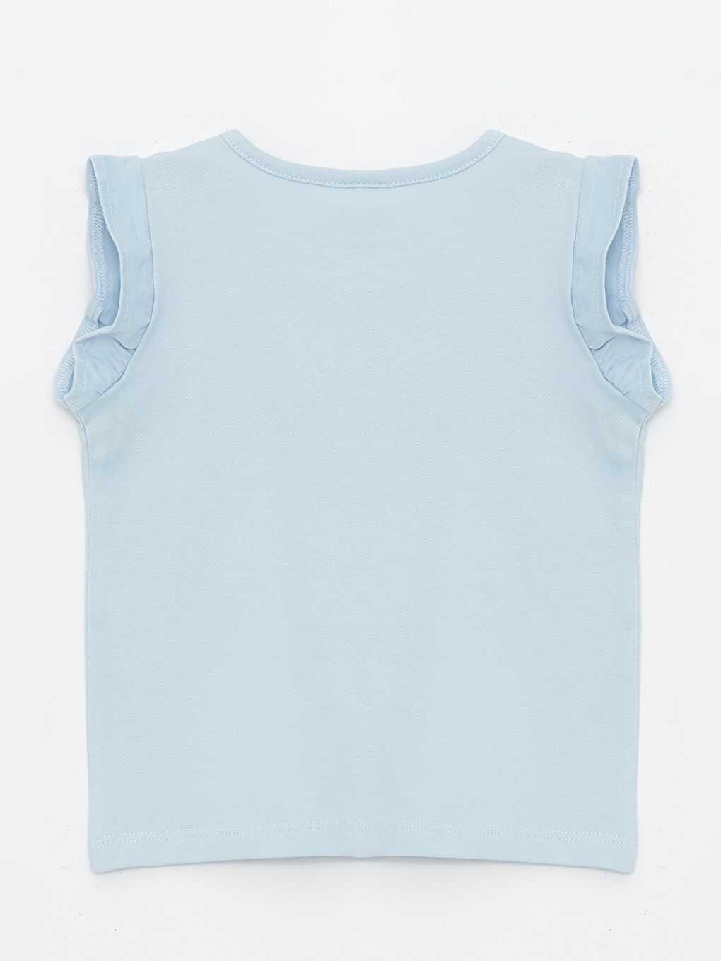 LCW ECO Crew Neck Basic Baby Girls' T-Shirt -S4KA94Z1-YBK