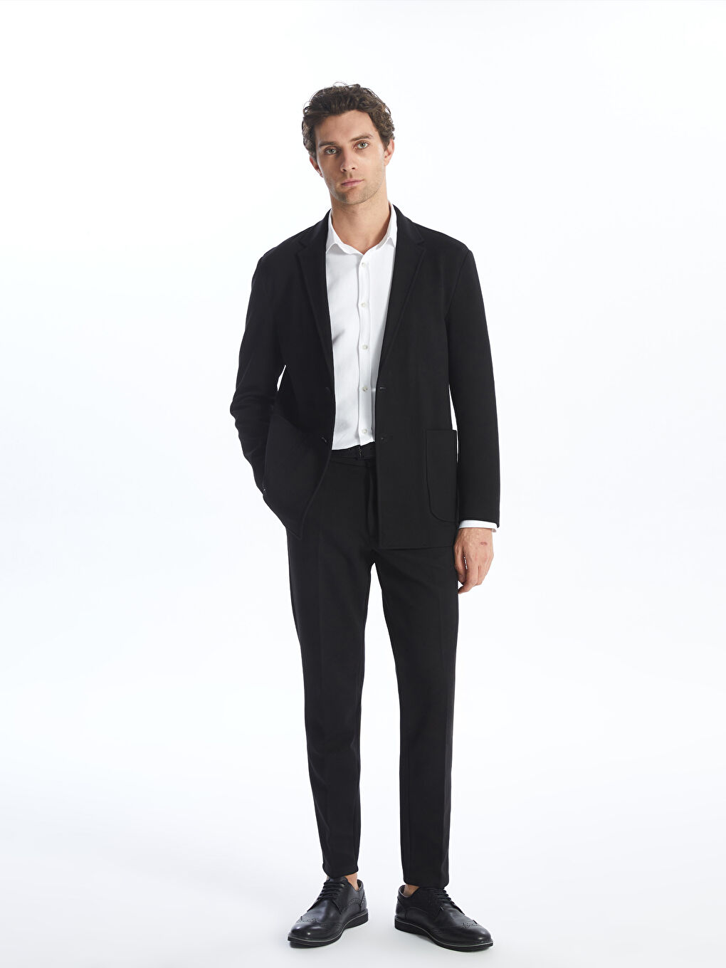 LCWAIKIKI Formal Siyah Standart Kalıp Erkek Blazer Ceket - 2