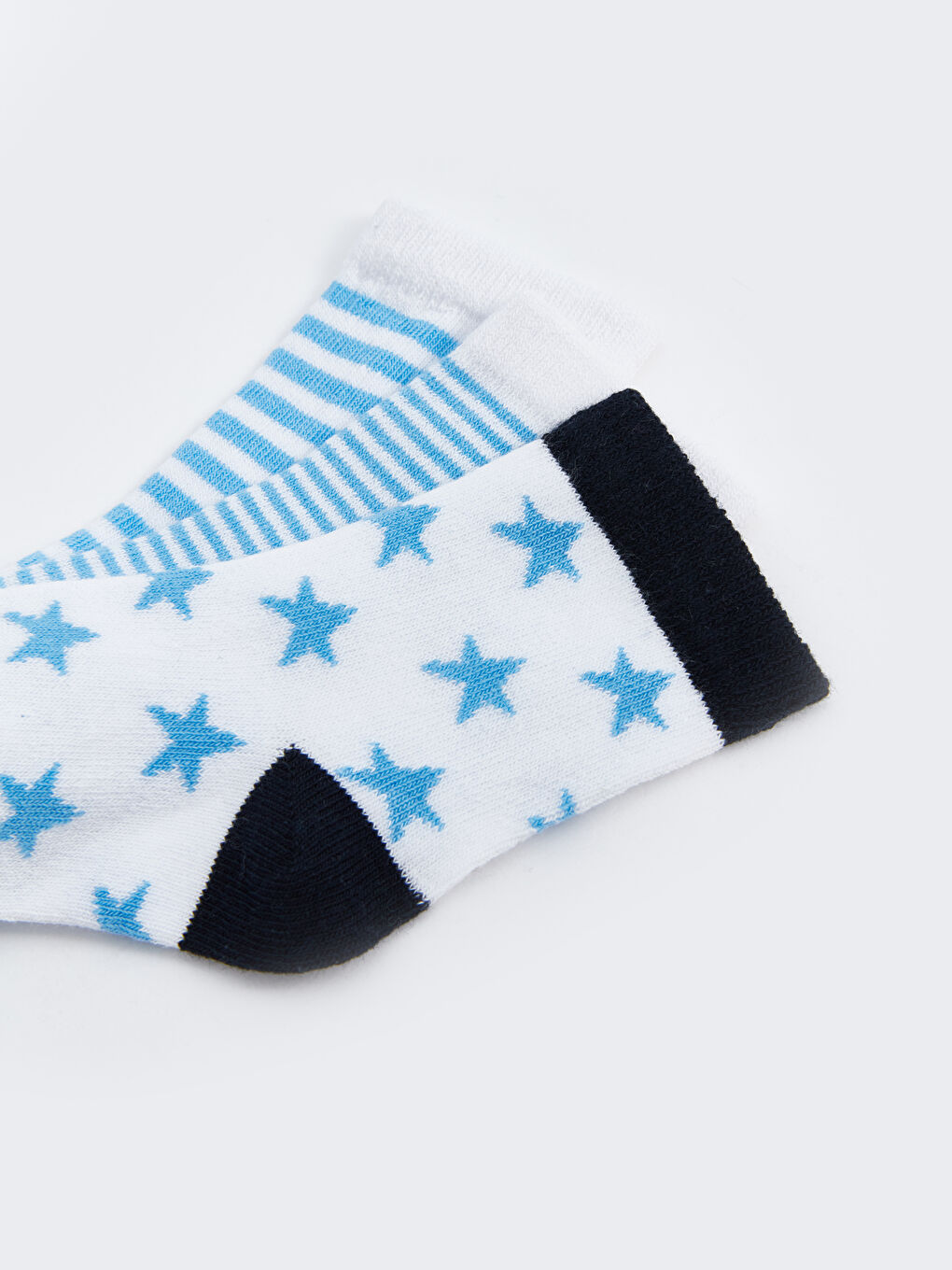 сәби ұлдарға арналған өрнекті тобық шұлықтары 3 данадан тұратын-2